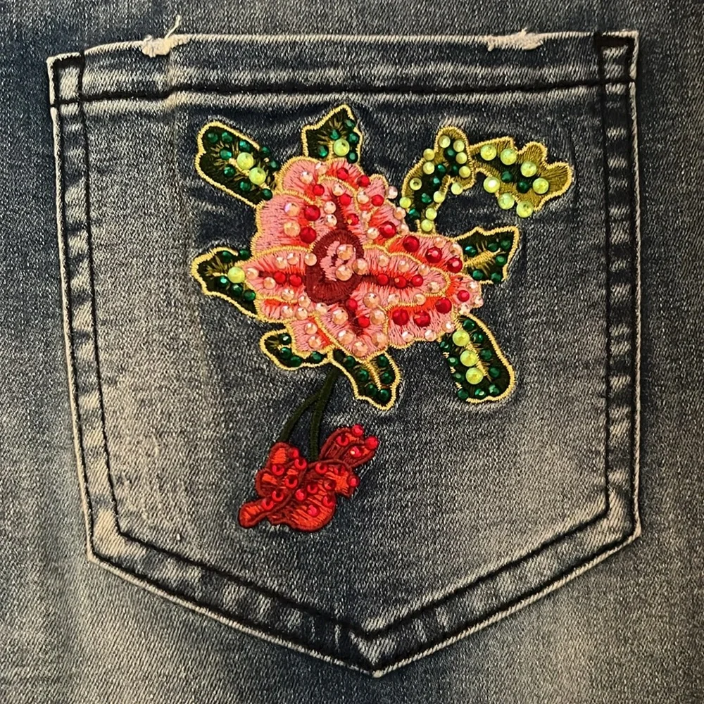 BOSTON PROPER Exotic Journey Jeans - Picture 4 of 17